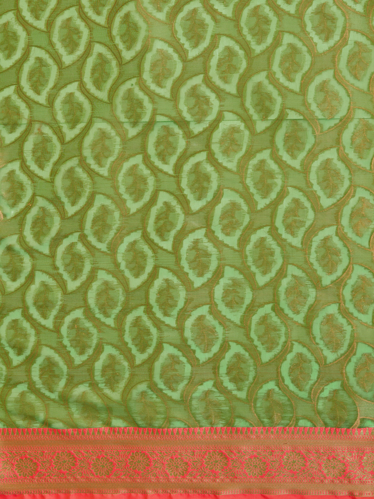 Mimosa Women's Woven Design Kanjivaram Art Silk Saree With Blouse Piece : SA00001229OLFREE