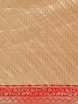 Mimosa Women's Woven Design Kanjivaram Linen Saree With Blouse Piece : SA00001256PCFREE