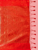 Mimosa Women's Woven Design Kanjivaram Art Silk Saree With Blouse Piece : SA00001294RBFREE