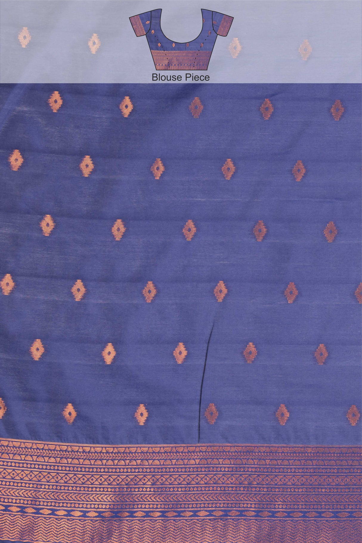 Mimosa Women's Woven Design Kanjivaram Style Art Silk Saree With Blouse Piece : SA00001789GYFREE