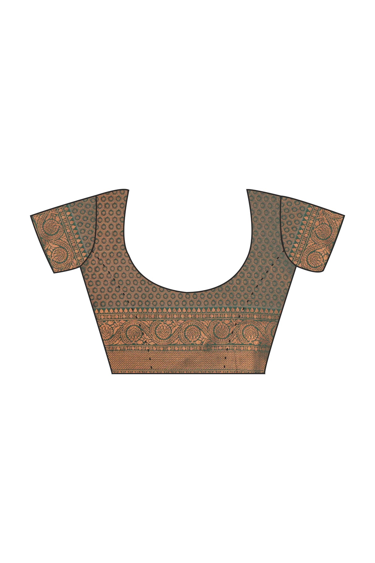 Mimosa Women's Woven Design Kanjivaram Style Art Silk Saree With Blouse Piece : SA00001791PSFREE