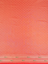 Mimosa Women's Woven Design Banarasi Style Art Silk Saree With Blouse Piece : SA00001954REDFREE