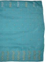 Mimosa Women's Woven Design Banarasi Style Tissue Crush Saree With Blouse Piece : SA00002012SFFREE
