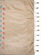 Mimosa Women's Woven Design Banarasi Style Art Silk Saree With Blouse Piece : SA00002071CKFREE