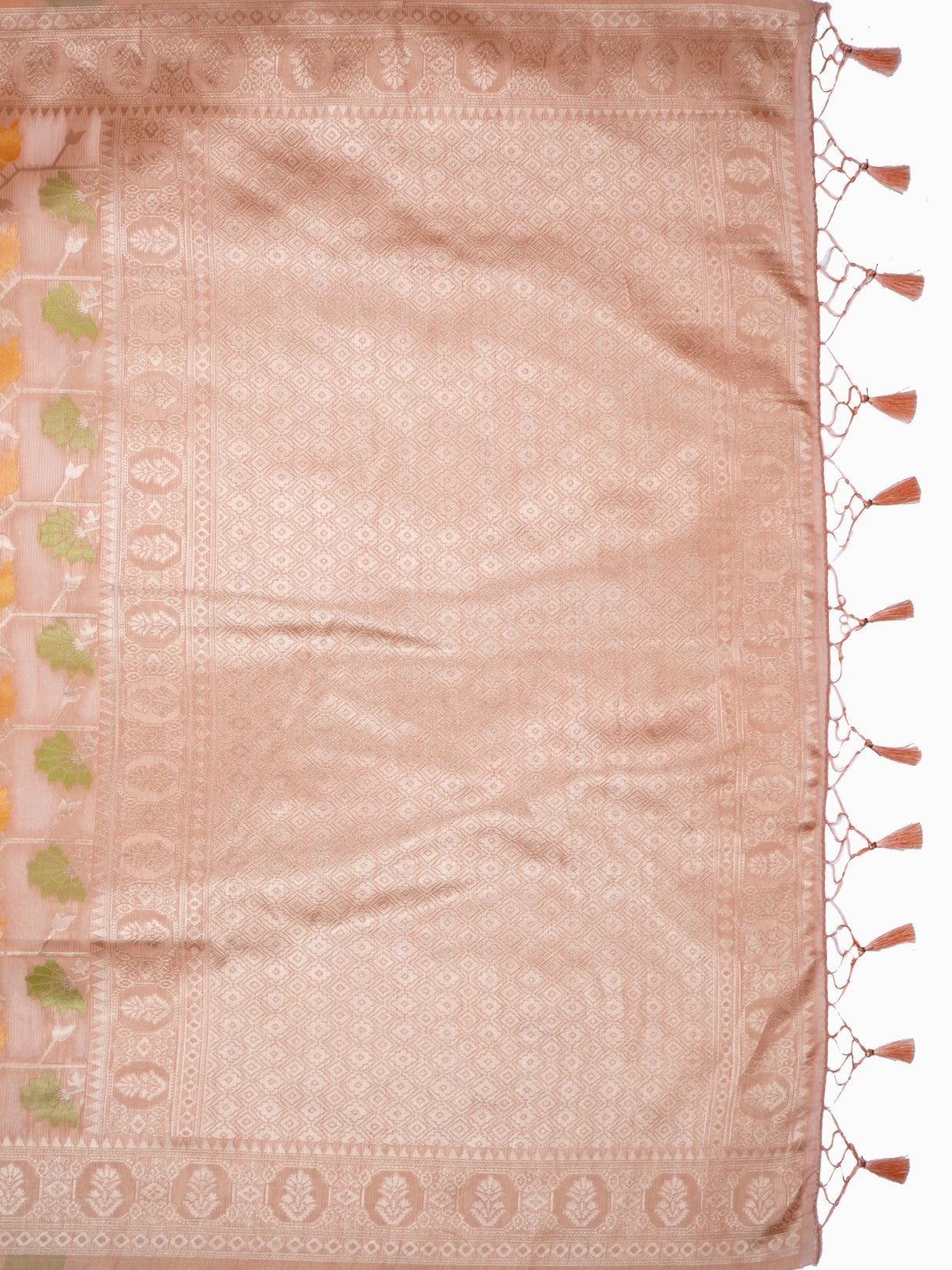 Mimosa Women's Woven Design Banarasi Style Art Silk Saree With Blouse Piece : SA00002071PCFREE