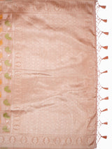 Mimosa Women's Woven Design Banarasi Style Art Silk Saree With Blouse Piece : SA00002071PCFREE