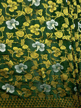 MIMOSA Women's Woven Design Kanjivaram Style Art Silk  Saree with Blouse Piece - Green ( SA00003152GRNFREE )