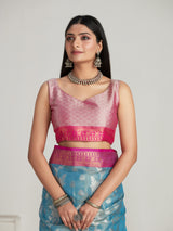 Mimosa Women's Woven Design Kanjivaram Art Silk Saree With Blouse Piece : SA0000463AN