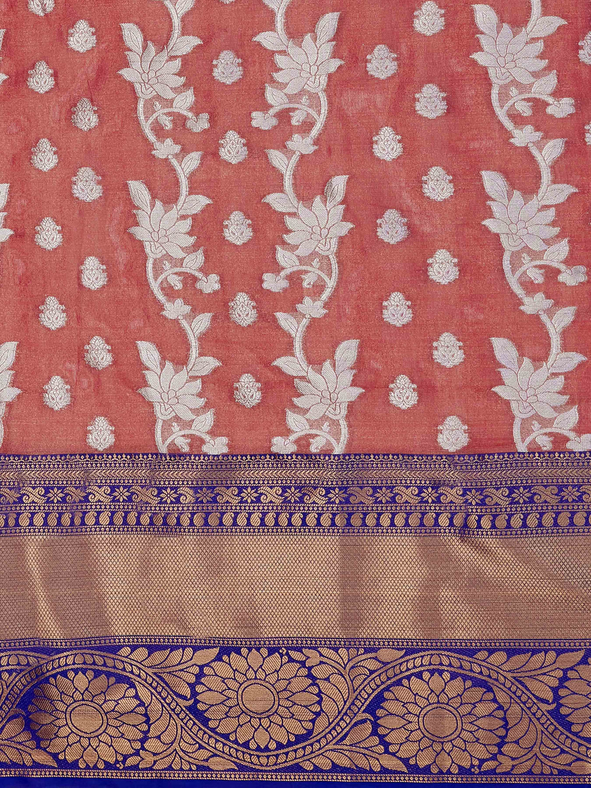 Mimosa Women's Woven Design Kanjivaram Art Silk Saree With Blouse Piece : SA0000464GJ