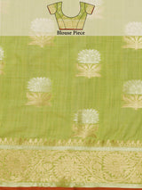 Mimosa Women's Woven Design Chhattisgarh Art Silk Saree With Blouse Piece : SA0000863PS