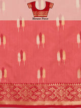 Mimosa Women's Woven Design Bishnupur Art Silk Saree With Blouse Piece : SA0000867PC