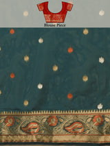 Mimosa Women's Woven Design Kanjivaram Art Silk Saree With Blouse Piece : SA0000868IB