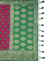 Mimosa Women's Woven Design Kanjivaram Art Silk Saree With Blouse Piece : SA0000901RN