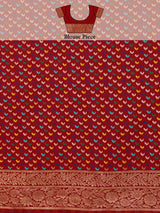 Mimosa Women's Woven Design Kanjivaram Art Silk Saree With Blouse Piece : SA0000906MR