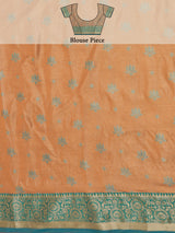 Mimosa Women's Woven Design Kanjivaram Art Silk Saree With Blouse Piece : SA0000942PC