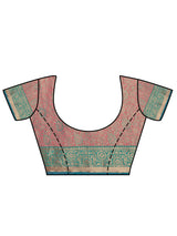 Mimosa Women's Woven Design Kanjivaram Art Silk Saree With Blouse Piece : SA0000942ST