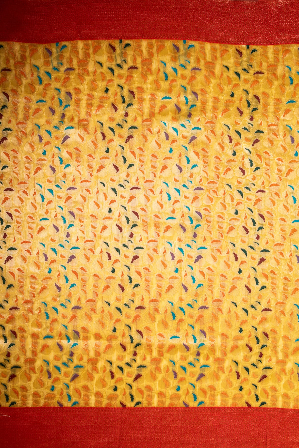 Mimosa Women's Woven Design Kanjivaram Style Art Silk Saree With Blouse Piece : SA00001596GDFREE