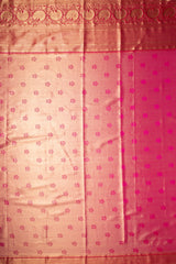 Mimosa Women's Woven Design Kanjivaram Style Art Silk Saree With Blouse Piece : SA00001820GRNFREE