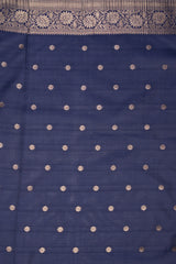 Mimosa Women's Woven Design Kanjivaram Style Art Silk Saree With Blouse Piece : SA00001626GYFREE
