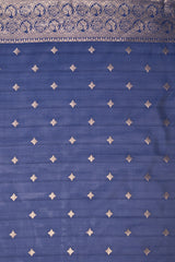 Mimosa Women's Woven Design Kanjivaram Style Art Silk Saree With Blouse Piece : SA00001587SFFREE