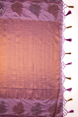Mimosa Women's Woven Design Kanjivaram Style Art Silk Saree With Blouse Piece : SA00001760PNKFREE