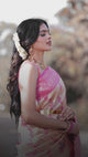 Mimosa Women's Woven Design Kanjivaram Style Art Silk Saree With Blouse Piece : SA00001626PCFREE