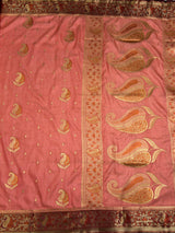 MIMOSA Saree Saree — pallu and zari work detail