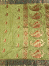 MIMOSA Saree Saree — pallu and zari work detail