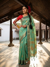 MIMOSA Saree Saree — pose 4 styling detail