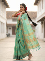 MIMOSA Saree Saree — pose 9 styling detail