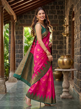 MIMOSA Rani Saree Saree — pose 9 styling detail