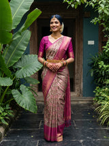 MIMOSA Saree Saree — front view on mannequin