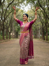 MIMOSA Saree Saree — pose 5 styling detail