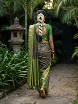 MIMOSA Saree Saree — pose 2 styling detail