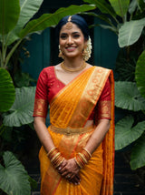 MIMOSA Saree Saree — pose 10 styling detail