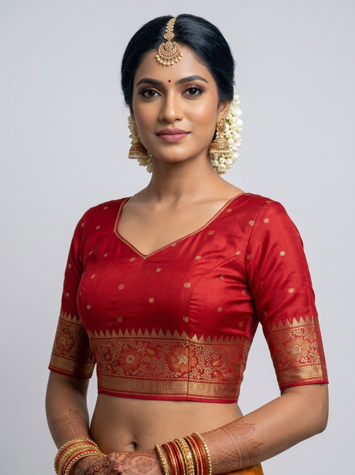 MIMOSA Saree Saree — blouse close-up