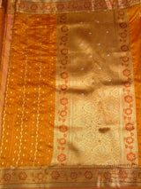 MIMOSA Saree Saree — pallu and zari work detail