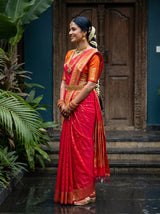 MIMOSA Saree Saree — pose 3 styling detail