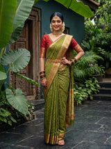MIMOSA Saree Saree — pose 4 styling detail