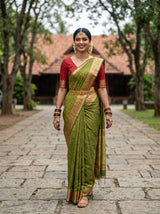 MIMOSA Saree Saree — pose 6 styling detail