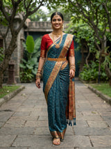 MIMOSA Saree Saree — pose 6 styling detail
