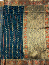 MIMOSA Saree Saree — pallu and zari work detail