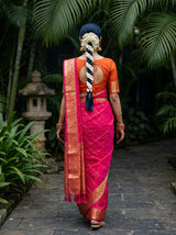 MIMOSA Saree Saree — pose 2 styling detail