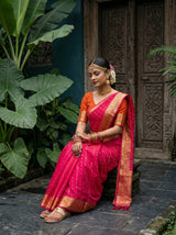 MIMOSA Saree Saree — pose 8 styling detail