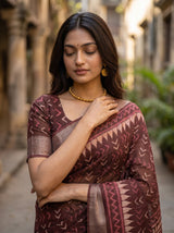 MIMOSA Saree Saree — pose 10 styling detail