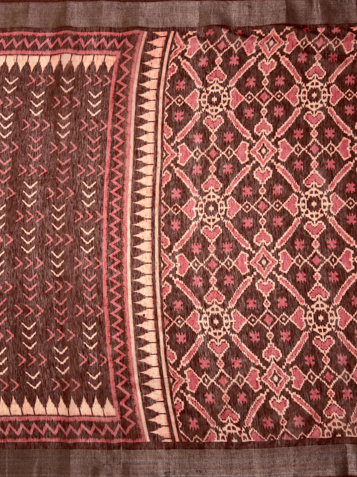 MIMOSA Saree Saree — pallu and zari work detail