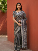 MIMOSA Saree Saree — front view on mannequin