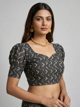 MIMOSA Saree Saree — blouse close-up