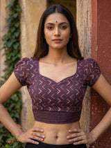 MIMOSA Saree Saree — blouse close-up