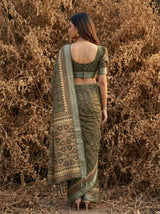 MIMOSA Saree Saree — pose 2 styling detail